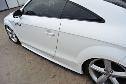 Street Pro Seitenschweller passend für Audi TT MK2 RS schwarz matt