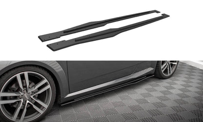 Street Pro Seitenschweller passend für Audi TT S / S-Line 8S roter Kern