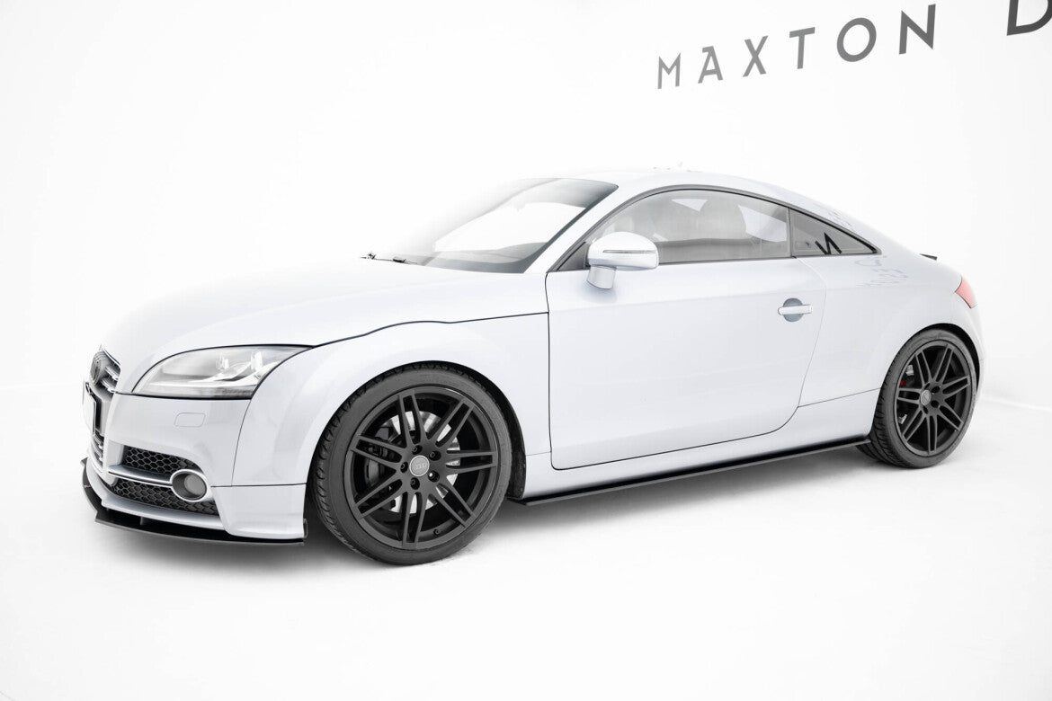 Street Pro Seitenschweller passend für Audi TT S / TT S-Line 8J FL schwarz matt