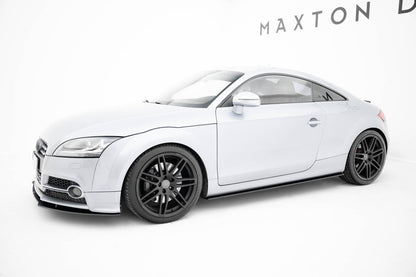 Street Pro Seitenschweller passend für Audi TT S / TT S-Line 8J FL schwarz matt