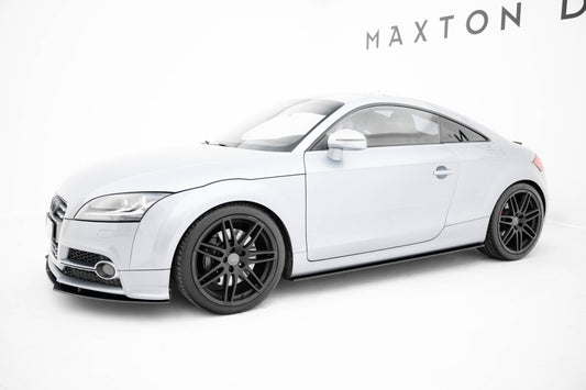 Street Pro Seitenschweller passend für Audi TT S / TT S-Line 8J FL schwarz matt