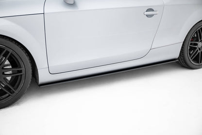 Street Pro Seitenschweller passend für Audi TT S / TT S-Line 8J FL schwarz matt
