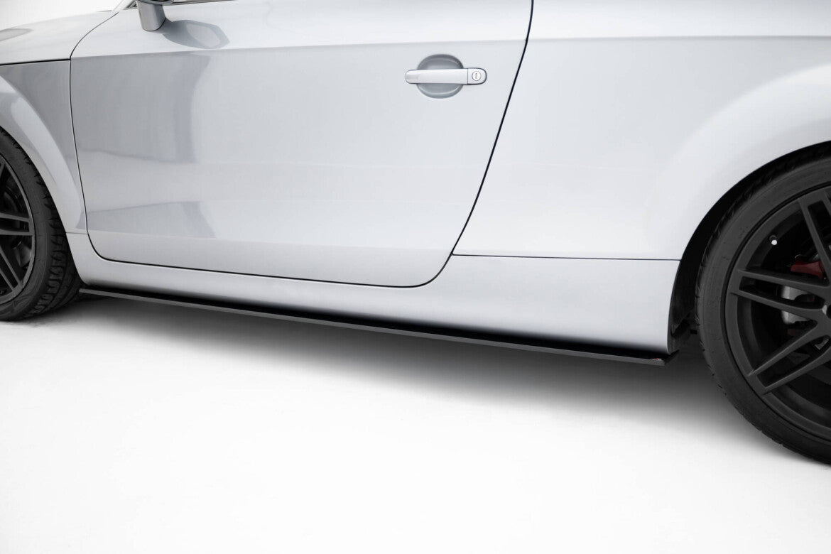 Street Pro Seitenschweller passend für Audi TT S / TT S-Line 8J FL schwarz matt