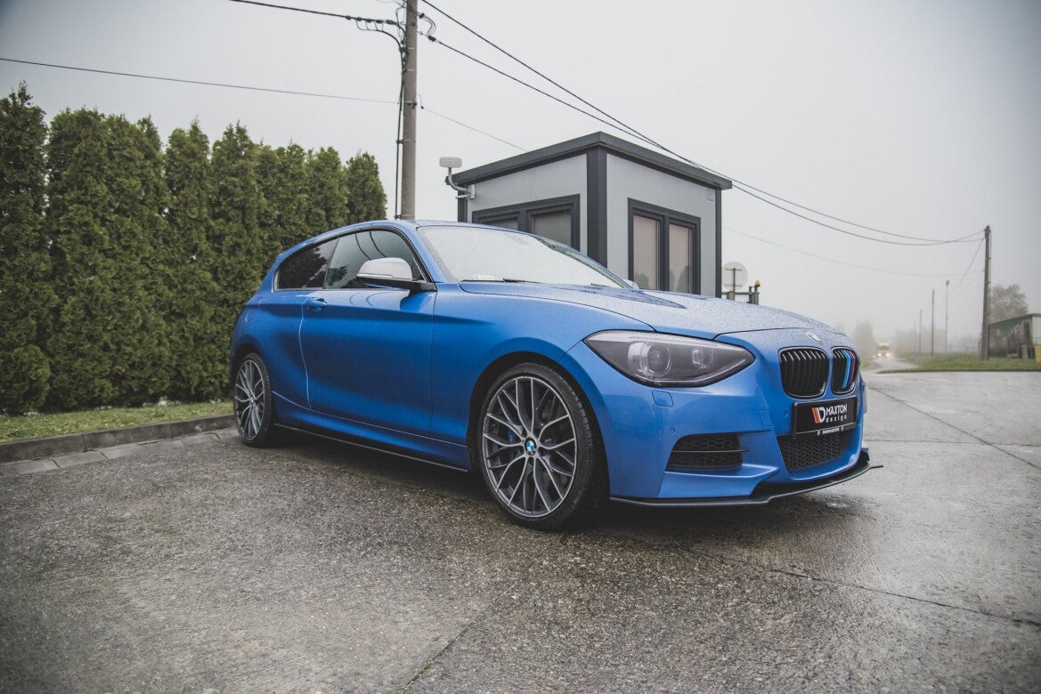 Street Pro Seitenschweller passend für BMW 1er F21 M135i / M140i / M-Paket schwarz matt