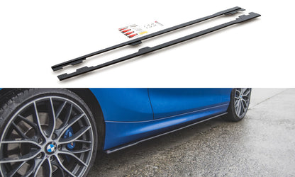 Street Pro Seitenschweller passend für BMW 1er F21 M135i / M140i / M-Paket schwarz matt