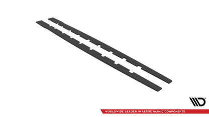 Street Pro Seitenschweller passend für BMW 1er M-Paket / M135i / 128ti F40 schwarz matt