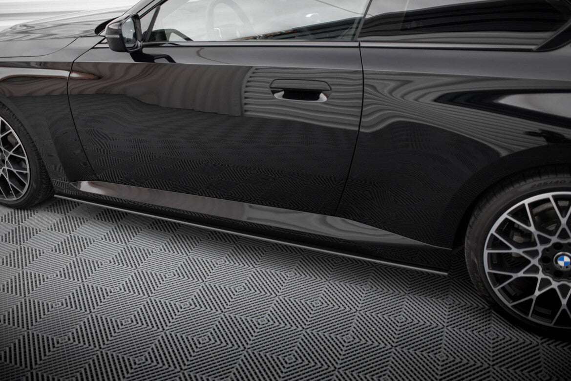 Street Pro Seitenschweller passend für BMW 2 Coupe G42 schwarz matt
