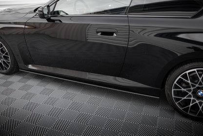 Street Pro Seitenschweller passend für BMW 2 Coupe G42 schwarz matt