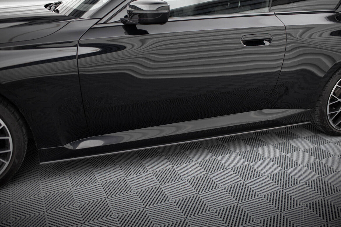 Street Pro Seitenschweller passend für BMW 2 Coupe G42 schwarz matt