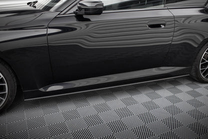 Street Pro Seitenschweller passend für BMW 2 Coupe G42 schwarz matt