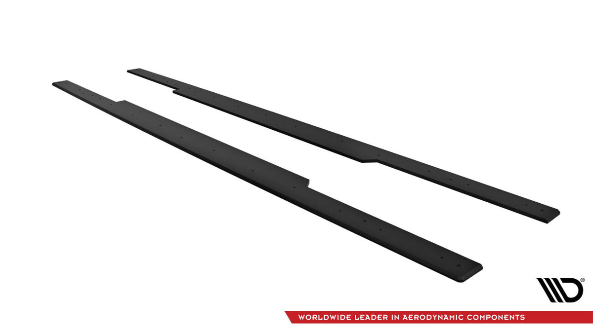 Street Pro Seitenschweller passend für BMW 2 Coupe G42 schwarz matt