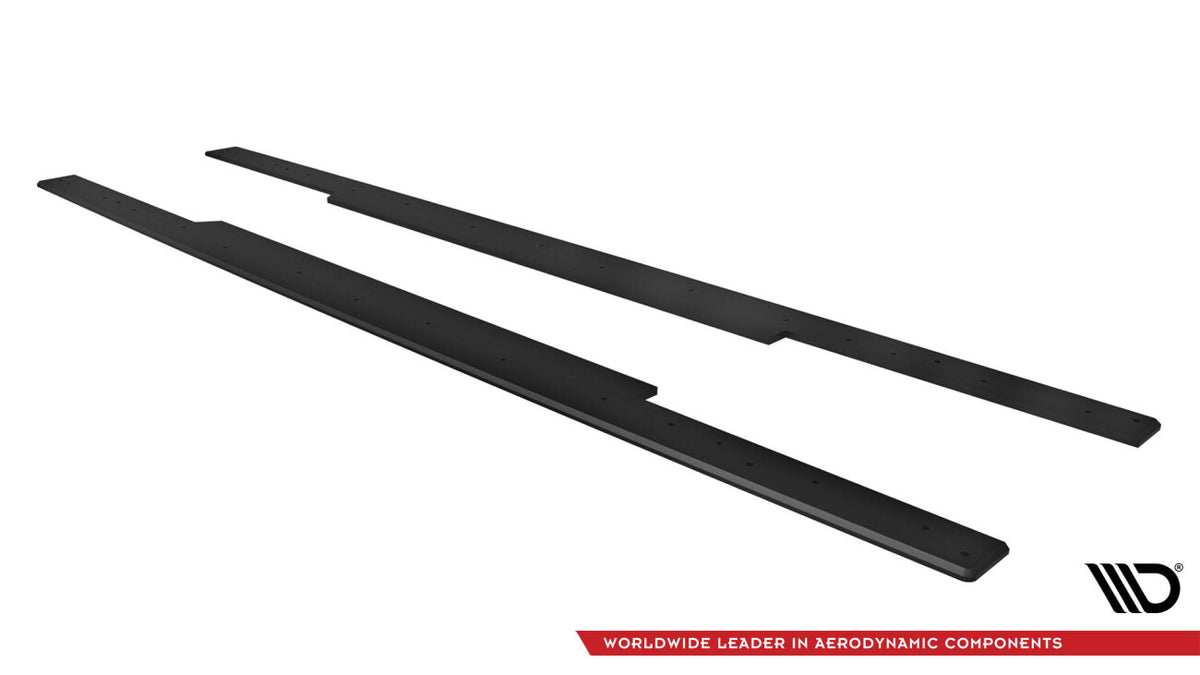 Street Pro Seitenschweller passend für BMW 2 Coupe G42 schwarz matt