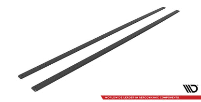 Street Pro Seitenschweller passend für BMW 2 Coupe M-Paket / M240i G42 schwarz matt