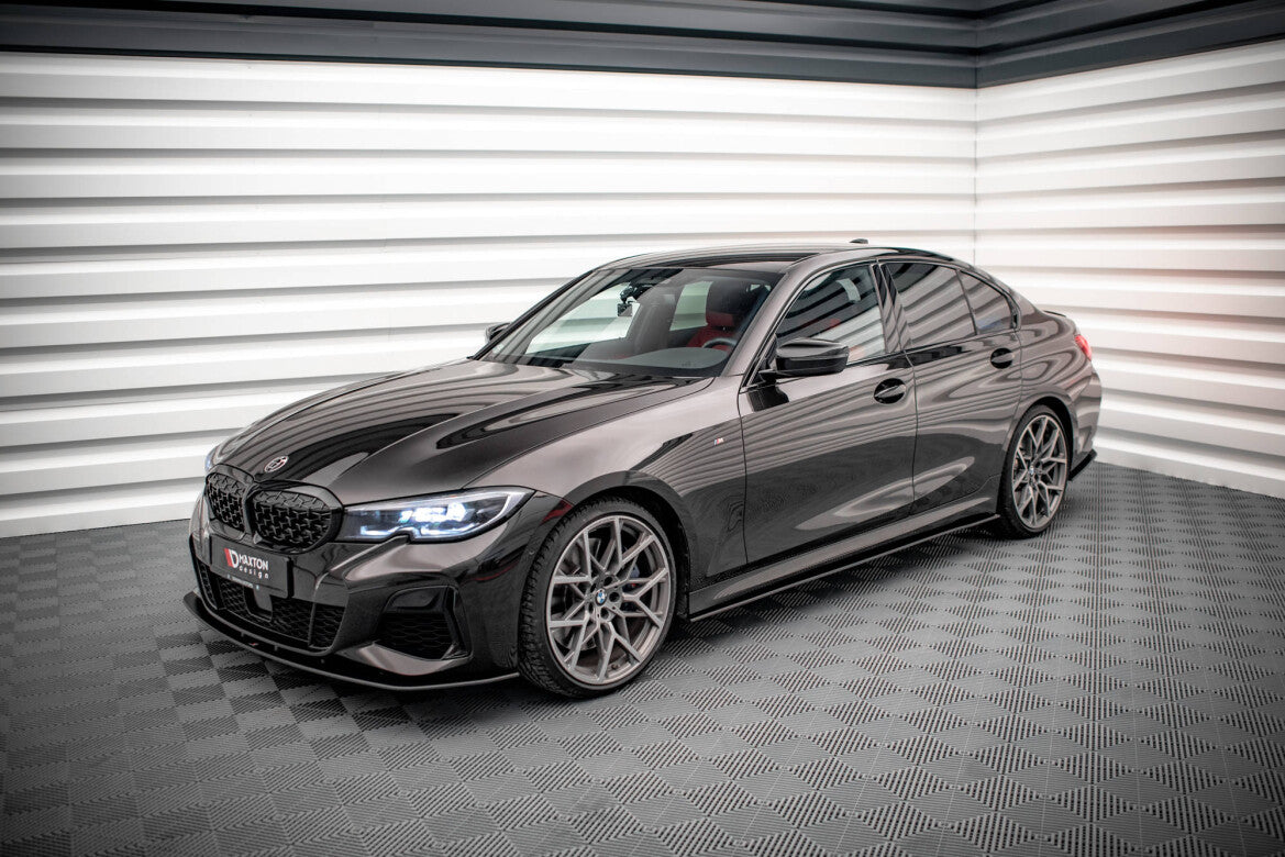 Street Pro Seitenschweller passend für BMW 3er M-Paket G20 / G21 schwarz matt