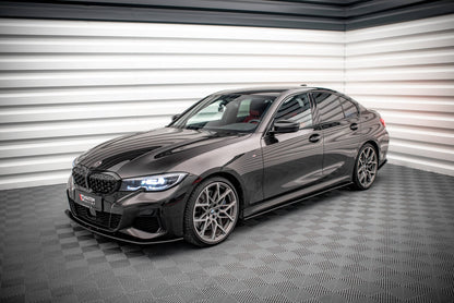 Street Pro Seitenschweller passend für BMW 3er M-Paket G20 / G21 schwarz matt