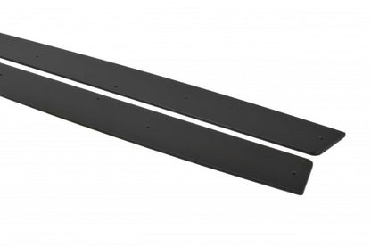 Street Pro Seitenschweller passend für BMW 4er Coupe / Gran Coupe / Cabrio M-Paket F32 / F36 / F33 schwarz matt