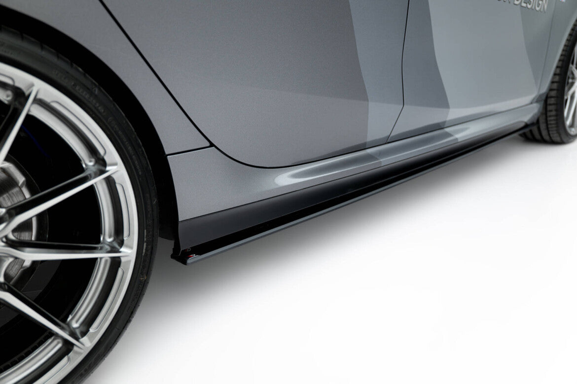 Street Pro Seitenschweller passend für BMW M135i F70 schwarz matt