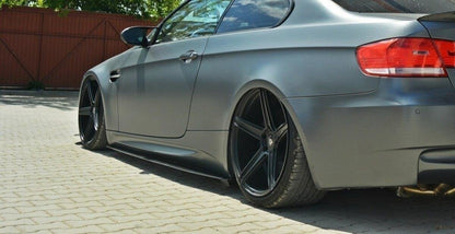 Street Pro Seitenschweller passend für BMW M3 E92 / E93 (vor FL) schwarz matt