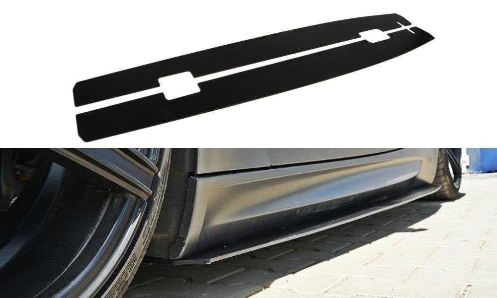 Street Pro Seitenschweller passend für BMW M3 E92 / E93 (vor FL) schwarz matt