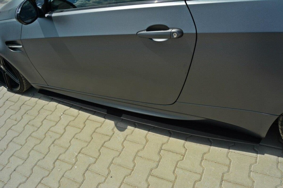 Street Pro Seitenschweller passend für BMW M3 E92 / E93 (vor FL) schwarz matt