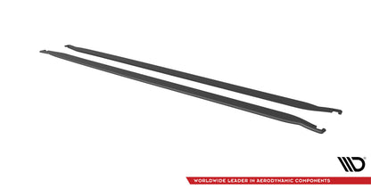 Street Pro Seitenschweller passend für BMW M3 Limousine / Touring G80 / G81 schwarz matt