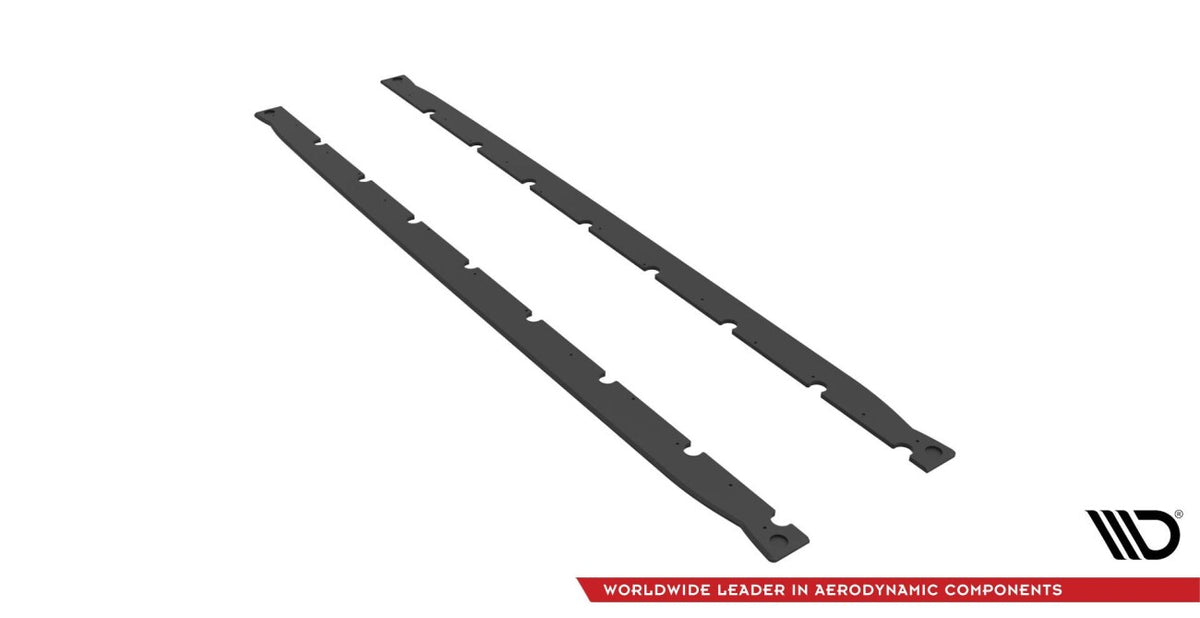 Street Pro Seitenschweller passend für BMW M4 G82 schwarz matt