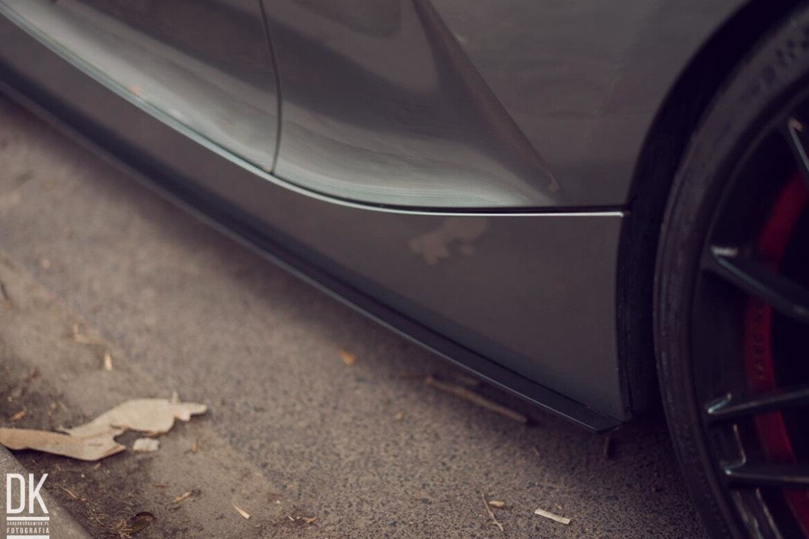 Street Pro Seitenschweller passend für BMW Z4 Coupe E86 schwarz matt