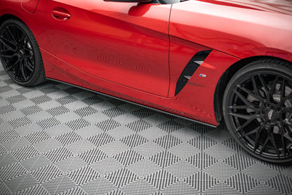 Street Pro Seitenschweller passend für BMW Z4 M-Paket G29 schwarz matt