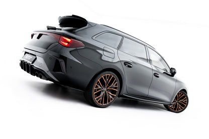 Street Pro Seitenschweller passend für CUPRA Leon ST / Hatchback Aero Mk1 / Mk1 FL schwarz matt