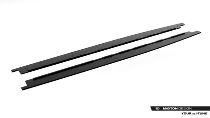 Street Pro Seitenschweller passend für Cupra Leon ST / Hatchback Mk1 Facelift schwarz matt