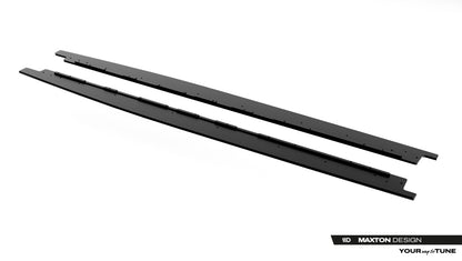 Street Pro Seitenschweller passend für Cupra Leon ST / Hatchback Mk1 Facelift schwarz matt
