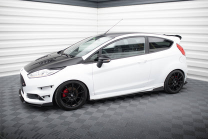 Street Pro Seitenschweller passend für Ford Fiesta ST Mk7 FL schwarz matt