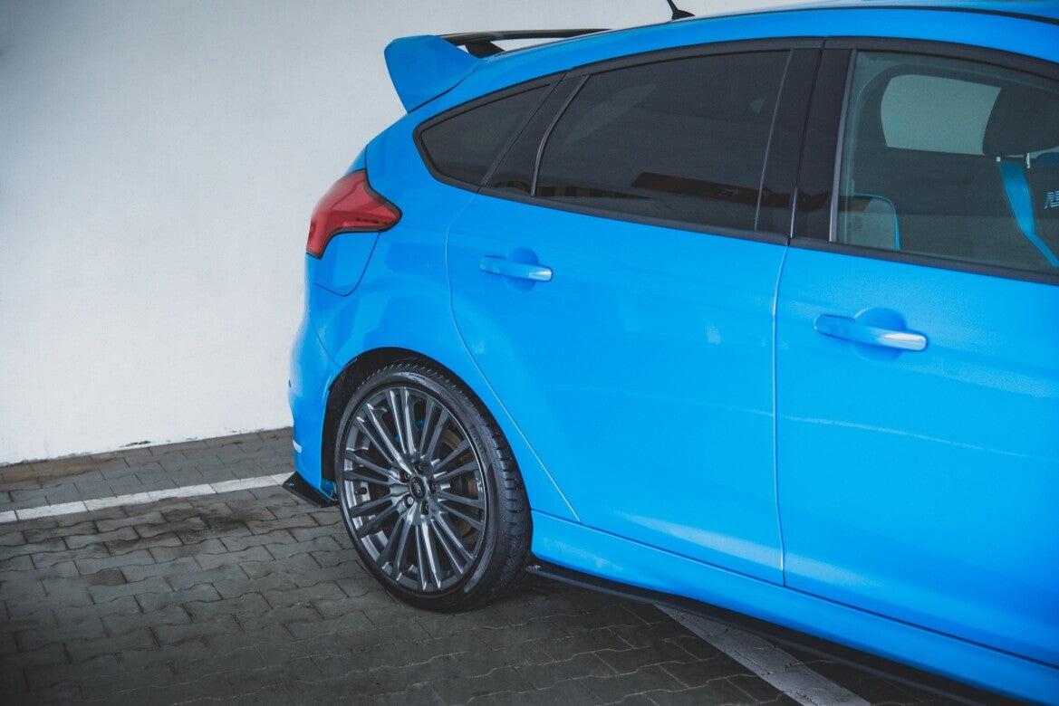 Street Pro Seitenschweller passend für Ford Focus RS Mk3 schwarz matt