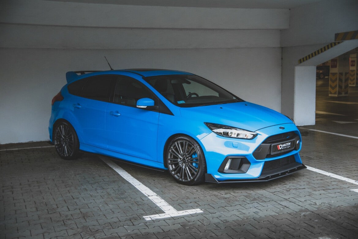 Street Pro Seitenschweller passend für Ford Focus RS Mk3 schwarz matt