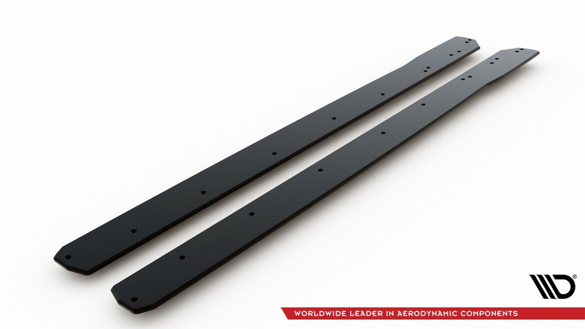 Street Pro Seitenschweller passend für Ford Focus ST / ST-Line Mk4 schwarz matt