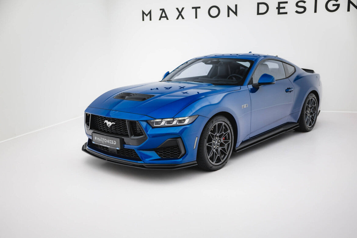 Street Pro Seitenschweller passend für Ford Mustang Dark Horse Mk7 schwarz matt