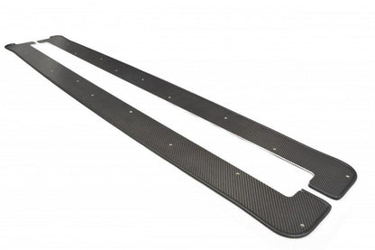 Street Pro Seitenschweller passend für Ford Mustang GT Mk6 schwarz matt