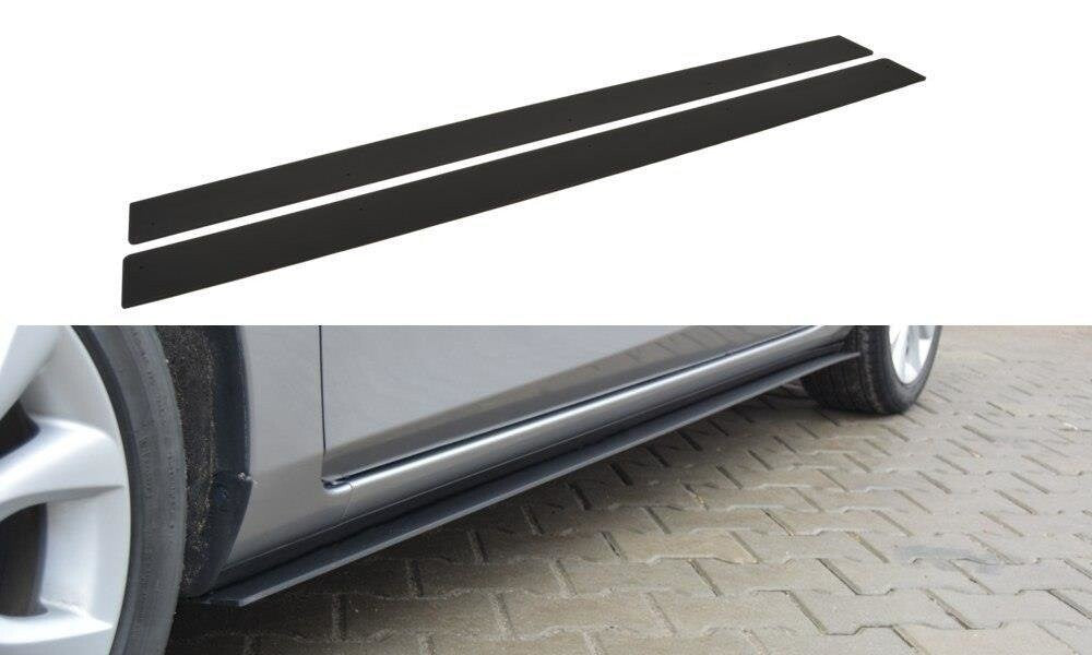 Street Pro Seitenschweller passend für Mazda 3 MK2 SPORT (vor FL) schwarz matt