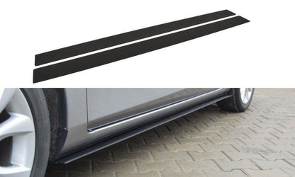 Street Pro Seitenschweller passend für Mazda 3 MK2 SPORT (vor FL) schwarz matt