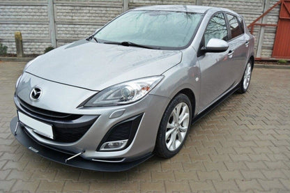 Street Pro Seitenschweller passend für Mazda 3 MK2 SPORT (vor FL) schwarz matt