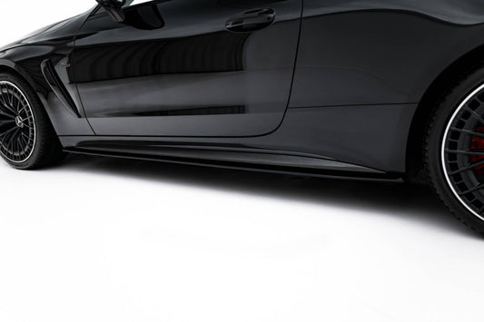 Street Pro Seitenschweller passend für Mercedes-AMG CLE 53 Aero C236 schwarz matt