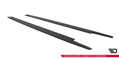 Street Pro Seitenschweller passend für Mercedes-AMG CLE 53 Aero C236 schwarz matt