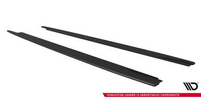 Street Pro Seitenschweller passend für Mercedes-AMG CLE 53 Aero C236 schwarz matt