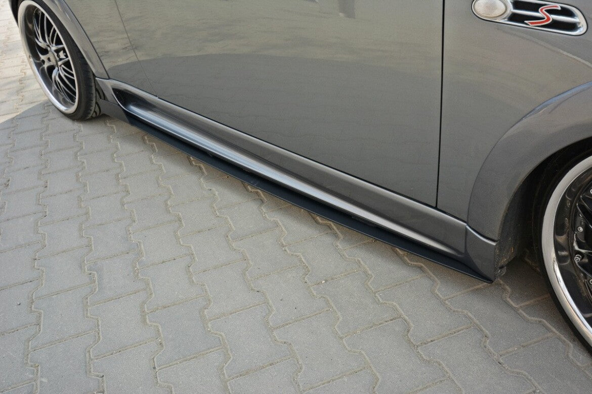 Street Pro Seitenschweller passend für Mini R53 Cooper S JCW schwarz matt