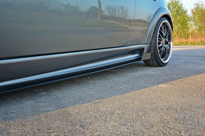 Street Pro Seitenschweller passend für Mini R53 Cooper S JCW schwarz matt