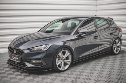 Street Pro Seitenschweller passend für Seat Leon FR Mk4 schwarz matt