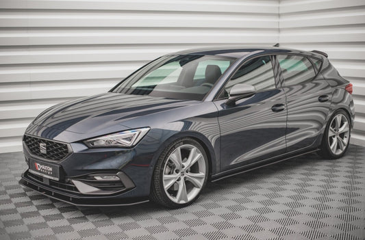 Street Pro Seitenschweller passend für Seat Leon FR Mk4 schwarz matt