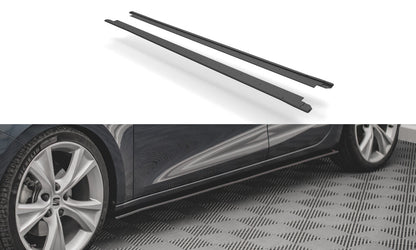 Street Pro Seitenschweller passend für Seat Leon FR Mk4 schwarz matt