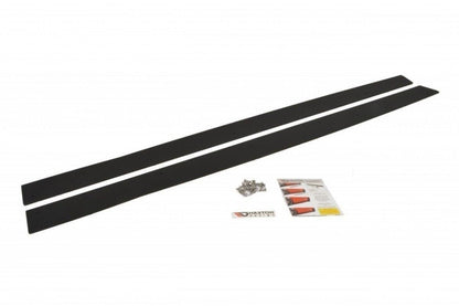 Street Pro Seitenschweller passend für Seat Leon III CUPRA / FR schwarz matt