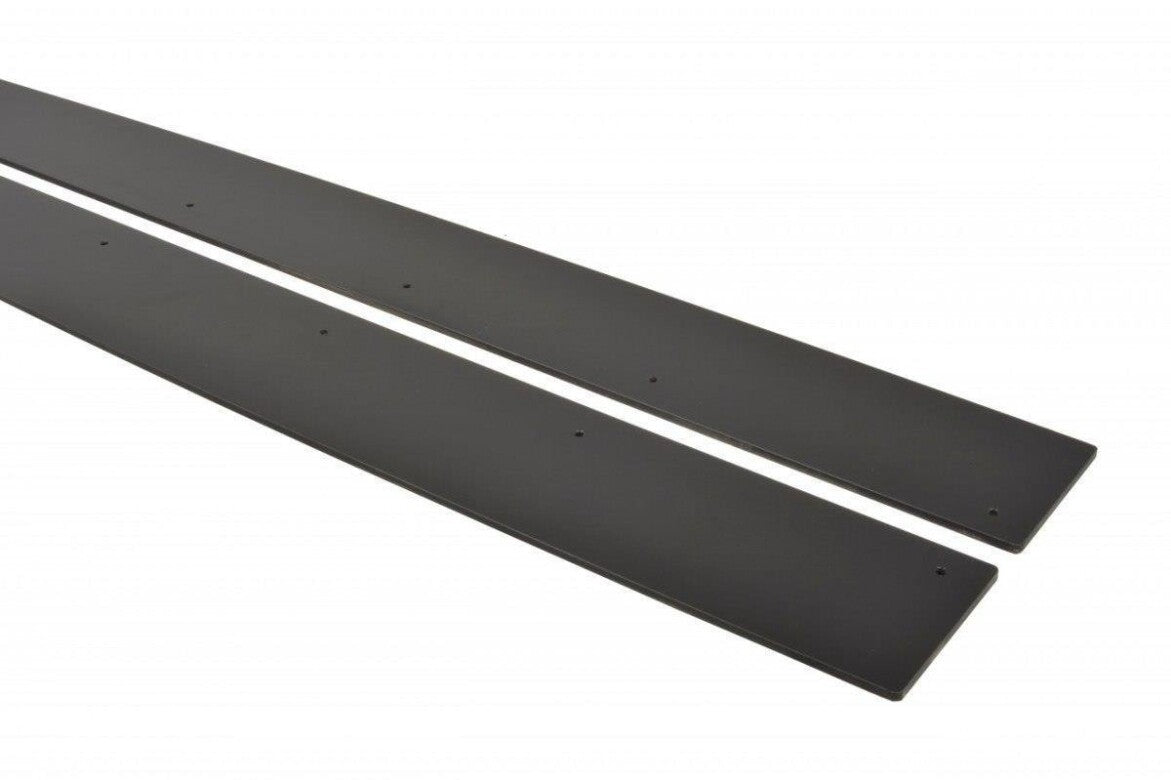 Street Pro Seitenschweller passend für Seat Leon MK2 MS DESIGN schwarz matt